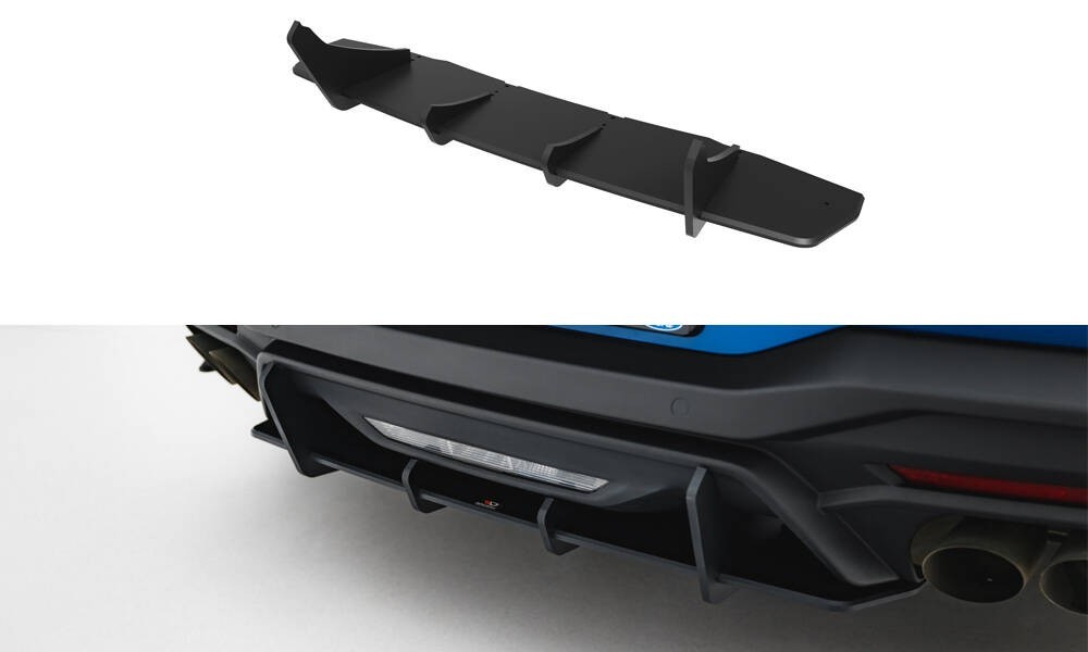 Diffuseur arriere Ford Mustang GT Mk7 central Maxton Street Pro