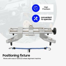 2pcs Wheel Alignment Rack Rim Clamp Mount 11 To 25 Rim High Precision0.001
