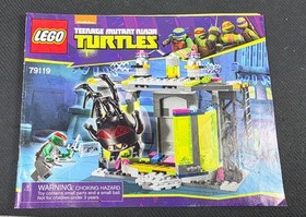 LEGO Teenage Mutant Ninja Turtles Mutation Chamber Unleashed 79119 Complete
