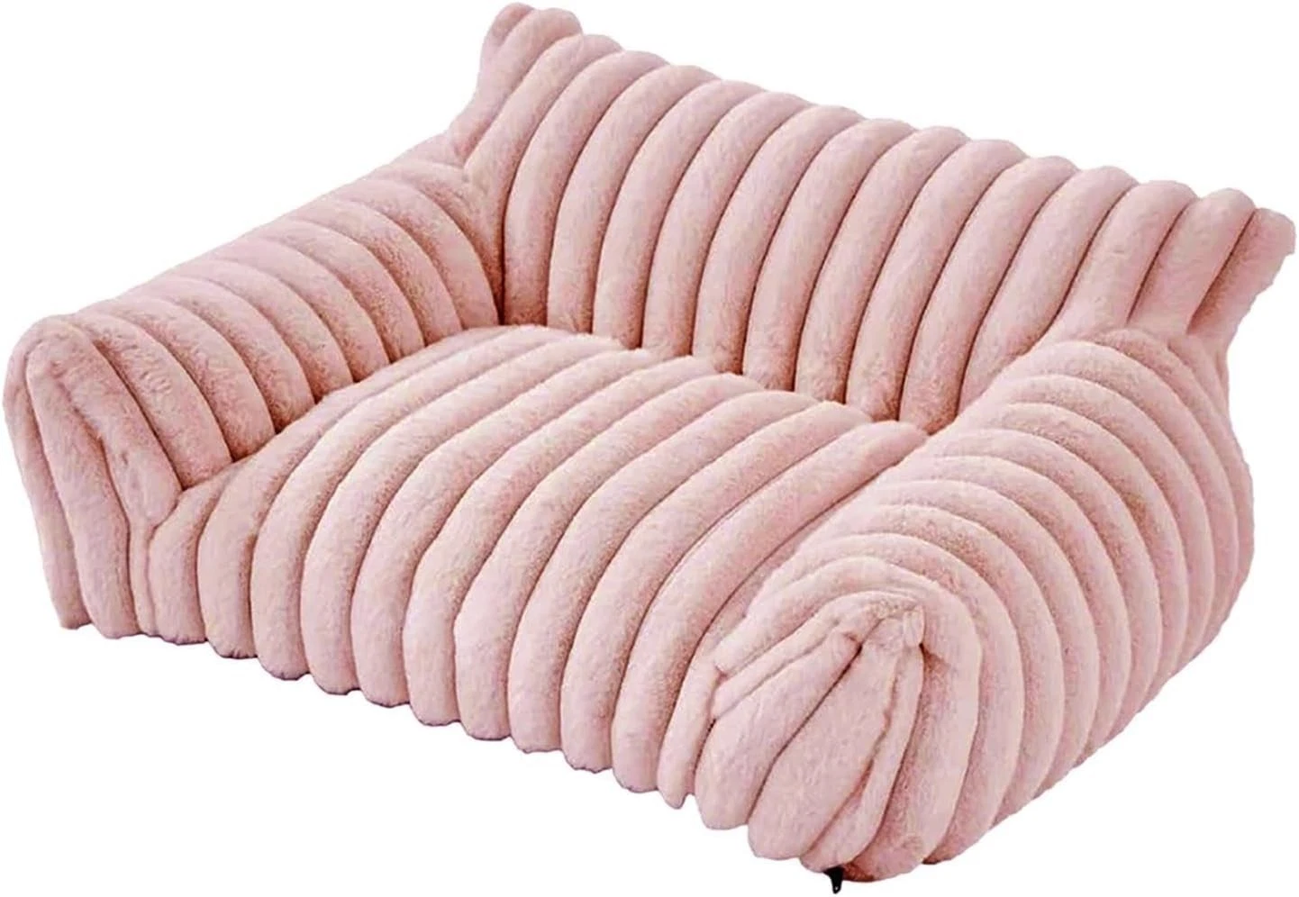 Pet Bed Nest for Dogs and Cats Dog Sofa Furry Luxurious Couch Cushion Multiple