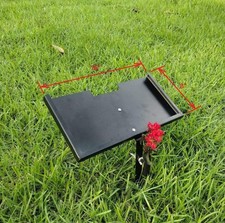 Dog Grave Marker Stand - Memorial Plaque Holder for Pet  Human Tombstones, 16"x