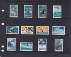 AAT 1973 Definitives (12) SG 23/34. Mint Never Hinged.