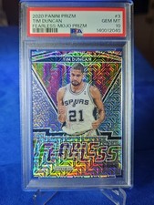 2020-21 Panini Prizm - Fearless Tim Duncan #3 Mojo Prizm /25