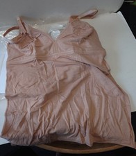 BNWT x2 HERZMUTTER Beige Camisole Nursing Maternity Tops, Size L, B CG P16