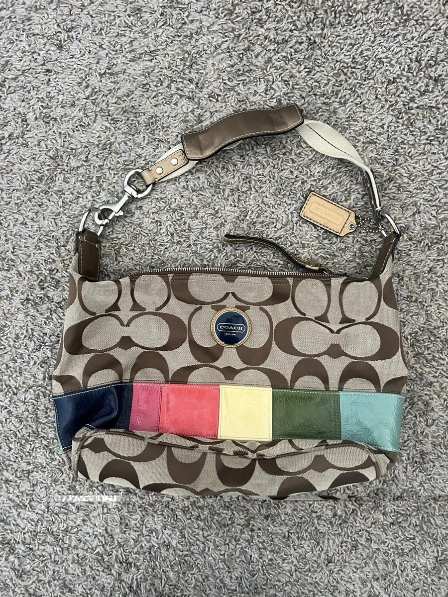 Coach Striped Bags & Handbags for Women for sale | eBay