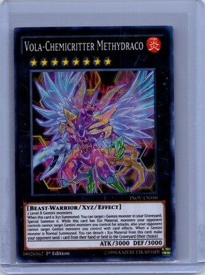 Vola-Chemicritter Methydraco 1st Edition Super Rare Invasion: Vengeance INOV-EN0