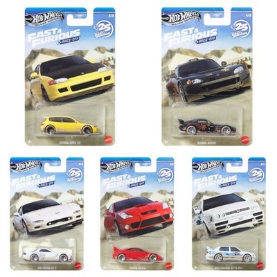 Hot Wheels 2026 - Fast & Furious Race Off - 25th Anniversary - Set