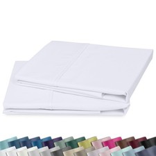 California Design Den King Size Pillowcase Set - 400 Thread Count, 100 Cotton S