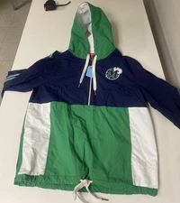 Mitchell & Ness Womens Dallas Mavericks Hardwood Classics Windbreaker Small