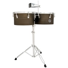 Latin Percussion LP Matador 14" & 15" Deep Shell Timbales - 15-inch, Antique