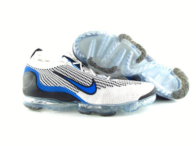 Nike Vapormax 2021 FK Flyknit DM0025 100 White Photo Blue UK_14 US_15 Eur 49.5