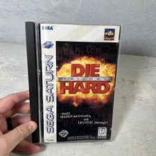 Die Hard Trilogy (Sega Saturn) Complete w/ Reg Card