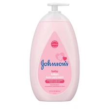 Johnson's Baby Moisturizing Pink Lotion 27.1 Fl Oz Coconut Oil Hypoallergenic