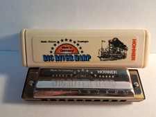 NOS Hohner Harmonica BIG RIVER HARP - Made in Germany - Key of A