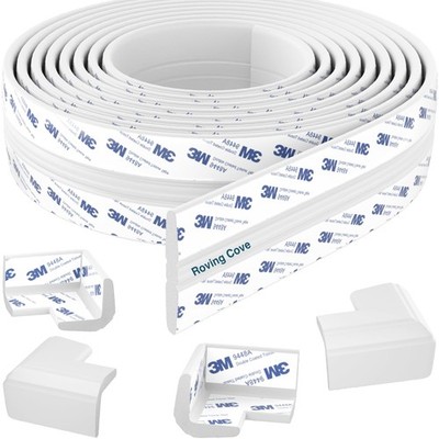 PreFit () Furniture Edge Corner Protector (Standard 15ft Edge 4 Corners), Bab...