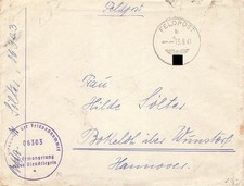 133091) DR Feldpost 2. WK Blg 1941 "In Ermangelung eines Dienstsiegels"