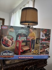 Little Tikes Creative Construction Workbench with 46 Accessories: Toy Tools