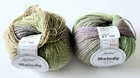 Jojoland MELODY Yarn Color MS40 Superwash 100 % Wool 50gr/ 220yds ea 2 Balls