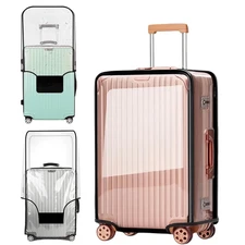Clear Transparent PVC Plastic Luggage Cover Suitcase Protector Covers 18-30 inch