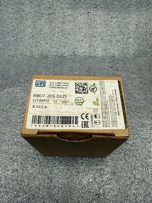 WEG RW67-1D3-U050 / 32-50 AMP 3 POLE ADJUSTABLE OVERLOAD RELAY FOR CWM CONTACTOR