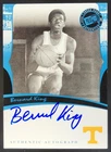 2006-07 Press Pass Legends Bernard King Signatures Auto Bulldogs TD4