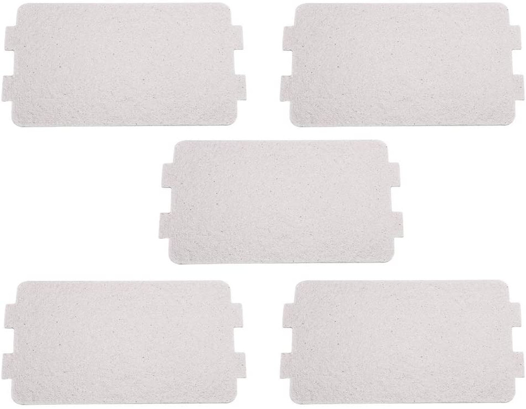 Microwave Oven Mica Plate, 5PCS Replacement Waveguide Cover Sheets 116X64Mm For