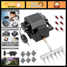 Quiet High Pressure Aquarium Air Pump 200/317/475GPH for Fish Tanks  Ponds
