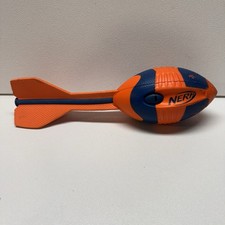 NERF Aero Vortex Howler Throwing Football Rocket Whistling Whistles Orange  Blu