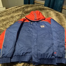 New York Giants Jacket/ Coat NFL With Hood New Without Tags VF Imagewear Inc