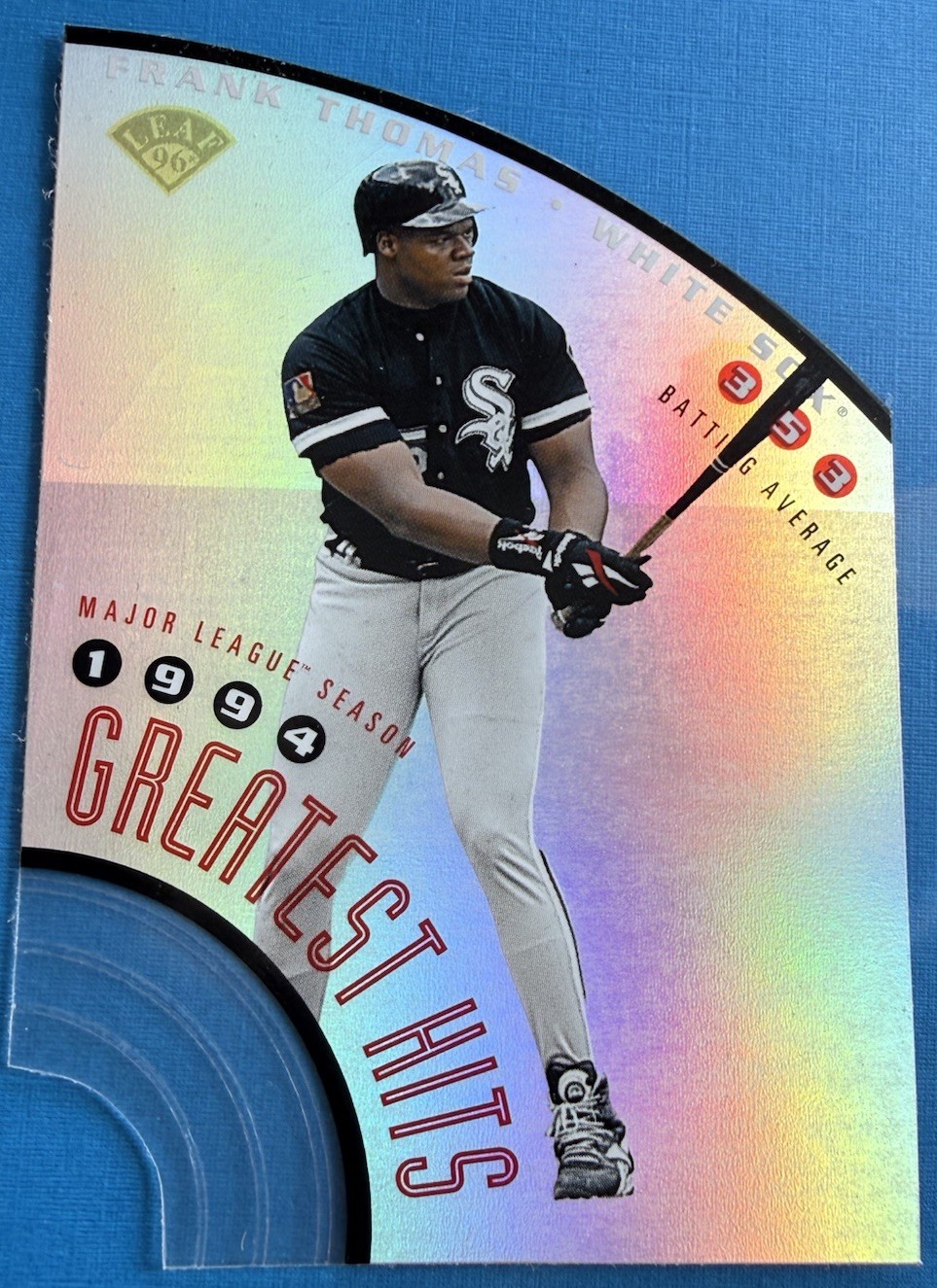 1996 Leaf - #5 Of 8 Greatest Hits Frank Thomas #212/5000