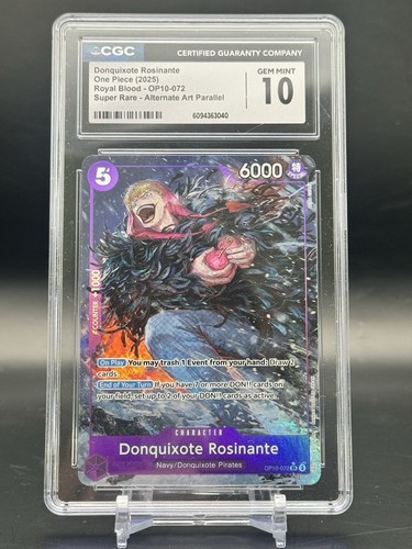 Donquixote Rosinante (Parallel) graded CGC 10 for sale on eBay