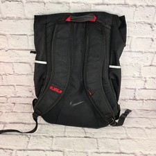 Nike Lebron James Ambassador Backpack NBA Black Red Multiple Compartments USED