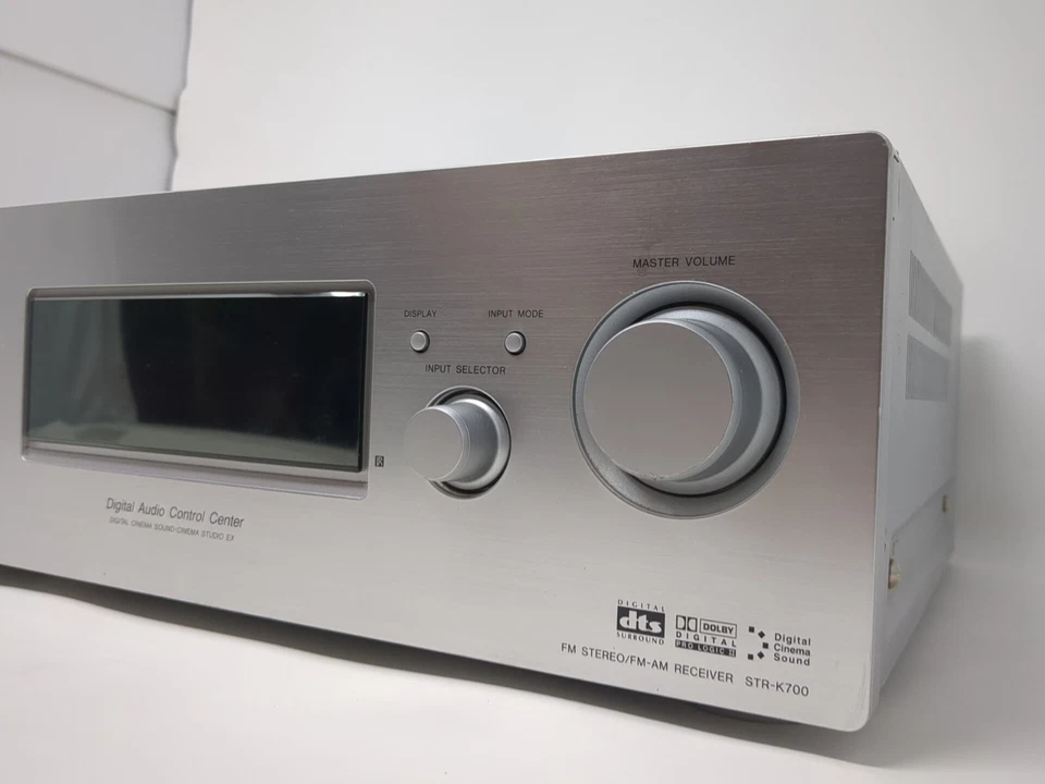 Sony STR-K700 5.1 Digital Audio Control Center Vintage Stereo Receiver Silver - Image 3 of 4