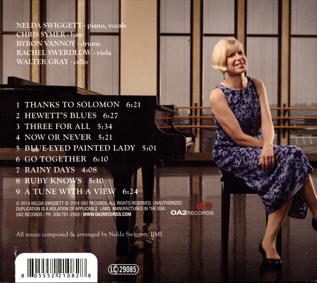 Nelda Swiggett Stringtet - Blue Eyed Painted Lady New CD