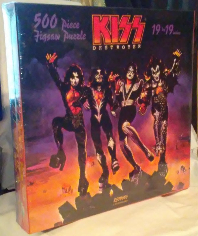 Kiss 19”x 19” Destroyer Jigsaw Puzzle 1997 Model #KS39050 MIB. New Sealed.