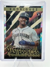 JULIO RODRIGUEZ 2022 BOWMANS BEST MASTERPIECES ATOMIC REFRACTOR ROOKIE #BM-10 JC