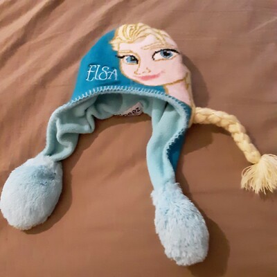 Flipeez Disney Frozen Elsa Blue Earflap 