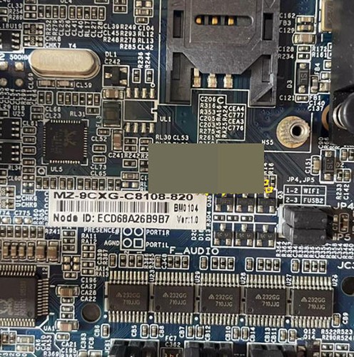1pc used MZ-9CXG-C8108-820 industrial computer motherboard - 第 2/2 張圖片