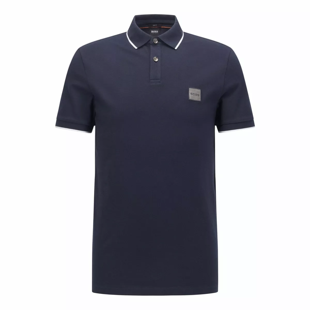 Boss Orange Hugo Boss Passertip 1 Pique Polo Navy 404 50462760 | eBay