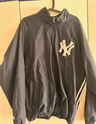 Authentic Majestic New York Yankees Zipper Größe XL