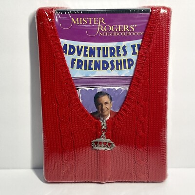 HTF 2005 Anchor Bay Mr Rogers Adventures In Friendship DVD With Sweater Cover