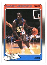 1988-89 Fleer #71 Dwayne Washington