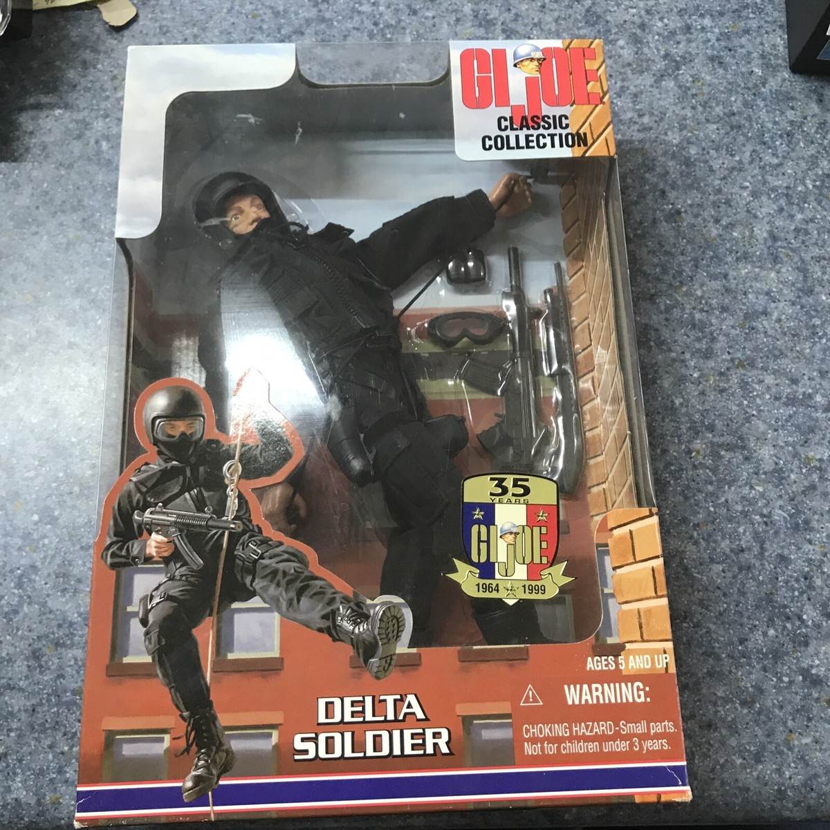 1999 GI Joe Classic Collection DELTA SOLDIER Action Figure 35th