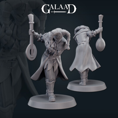 Court Jester B - NPC - Galaad Miniatures - Dungeons and Dragons