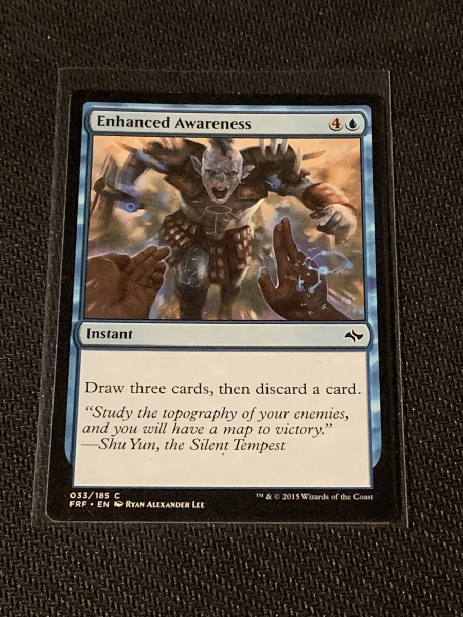 mtg fate reforged card list Magic the Gathering Fate Reforged Enhanced Awareness