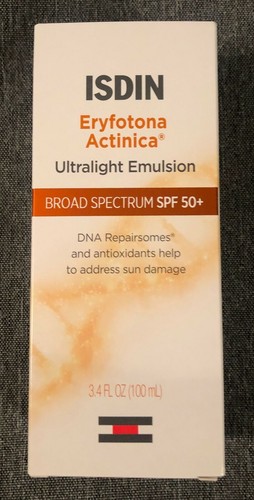ISDIN Photo Eryfotona Actinica Ultralight Emulsion Broad Spectrum SPF Exp 12/26 - Picture 3 of 3