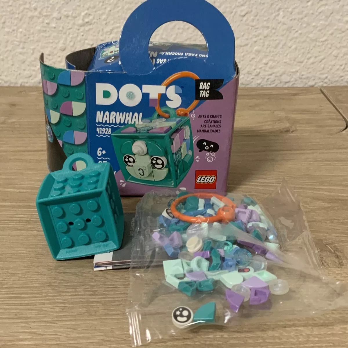 LEGO Dots Narwhal 41928 Bag Tag OPENBOX 673419341271 eBay