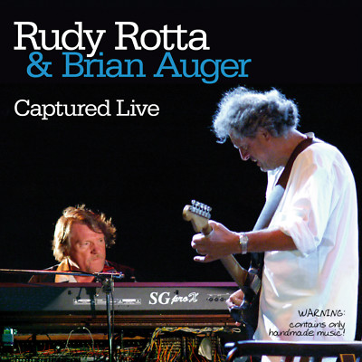 CD Rudy Rotta Band und Brian Auger Captured Live