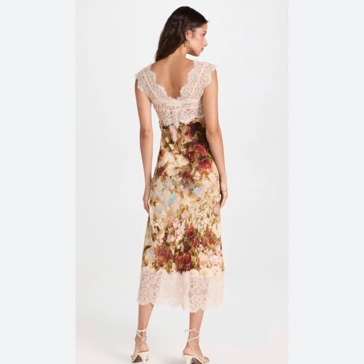 Zimmermann rouche slip dress cheap