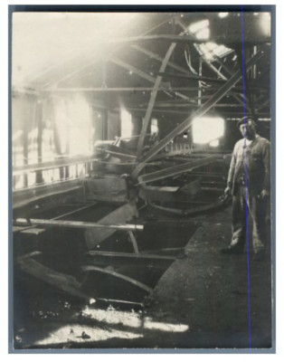 Tirage Argentique Vintage - Jetée Et Phare Du Pas-de-Calais (France) Circa 1900 - Format 9x12 Cm